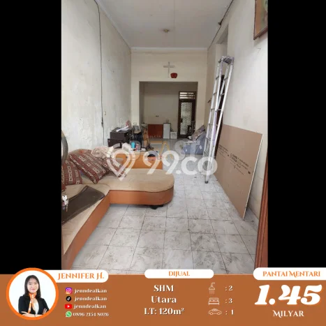 Rumah Strategis Modern Lb 120m2 di Bulak, Surabaya Rumah Strategis Modern Lb 120m2 di Bulak, Surabaya