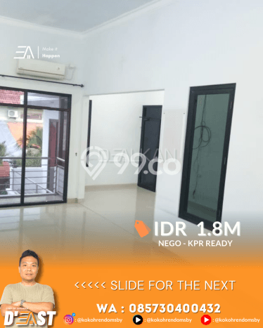 Rumah Modern 3 KT di Pakuwon City Surabaya Unfurnished Rumah Modern 3 KT di Pakuwon City Surabaya Unfurnished