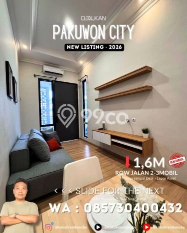 Rumah Luas Asri 1 KT Siap Huni di Pakuwon CIty Surabaya Rumah Luas Asri 1 KT Siap Huni di Pakuwon CIty Surabaya