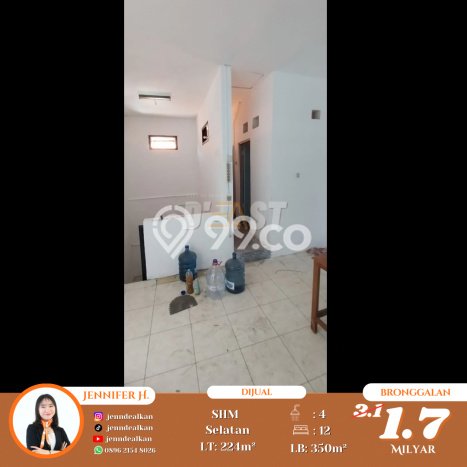 Rumah Lokasi Strategis di Tambaksari, Surabaya, Luas 224m² Bangunan 350m² Rumah Lokasi Strategis di Tambaksari, Surabaya, Luas 224m² Bangunan 350m²