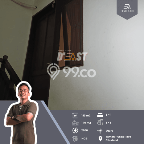 Rumah Strategis Modern Lb 140m2 di Citraland, Surabaya Rumah Strategis Modern Lb 140m2 di Citraland, Surabaya