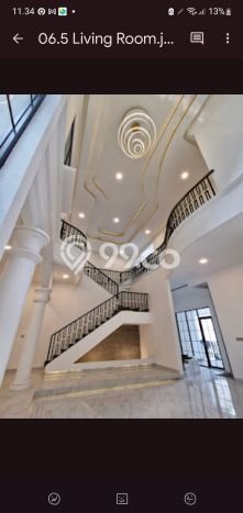 Ready to Use! Luxury House LT 313m2 Desain Elegan di Tomang Ready to Use! Luxury House LT 313m2 Desain Elegan di Tomang