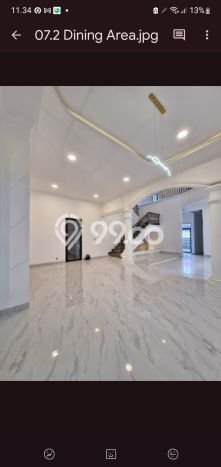 Ready to Use! Luxury House LT 313m2 Desain Elegan di Tomang Ready to Use! Luxury House LT 313m2 Desain Elegan di Tomang