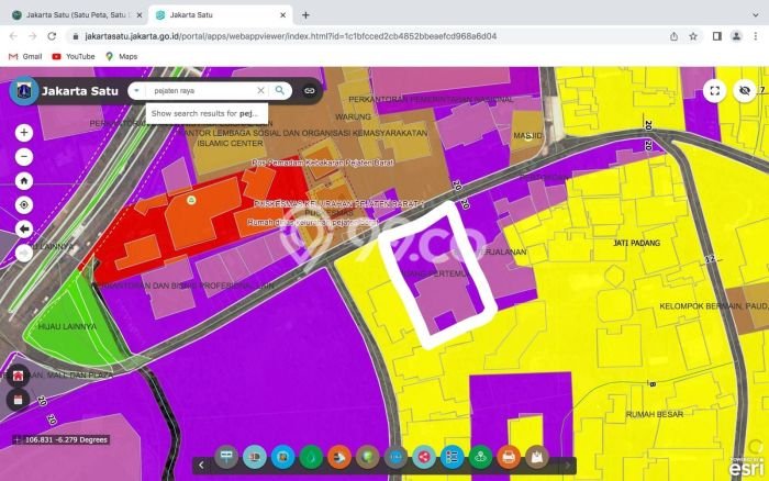 Tanah Area Berkembang Kawasan , Luas 1800m2m², Kawasan Asri, Dekat Jakarta Selatan, Jakarta Selatan Tanah Area Berkembang Kawasan , Luas 1800m2m², Kawasan Asri, Dekat Jakarta Selatan, Jakarta Selatan