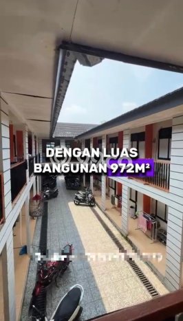 Dijual Kost Strategis di Dramaga, Bogor 45 KT, 45 KM, Luas Bangunan 972m2 Dijual Kost Strategis di Dramaga, Bogor 45 KT, 45 KM, Luas Bangunan 972m2