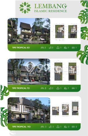 Hunian Impian Modern! Rumah Mewah area Bandung Barat, Bandung, Luas 70m² Bangunan 50m² Hunian Impian Modern! Rumah Mewah area Bandung Barat, Bandung, Luas 70m² Bangunan 50m²