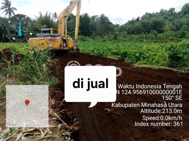Tanah untuk Dijual Lokasi Talawaan, Minahasa Utara Luas 15500m2 SHM Tanah untuk Dijual Lokasi Talawaan, Minahasa Utara Luas 15500m2 SHM