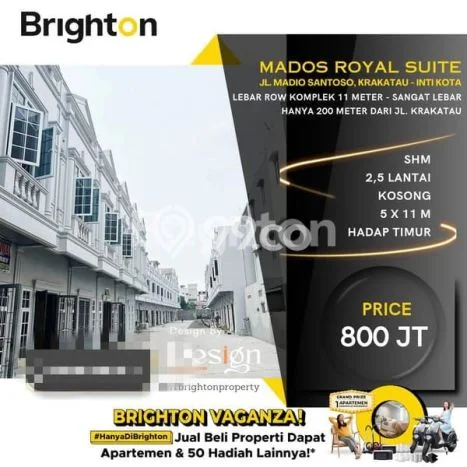 Rumah Modern Cantik 0 KT Siap Huni di Medan Timur Rumah Modern Cantik 0 KT Siap Huni di Medan Timur