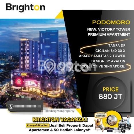 Hunian Apartemen Nyaman di Medan Barat 1 Kamar Tidur Hunian Apartemen Nyaman di Medan Barat 1 Kamar Tidur