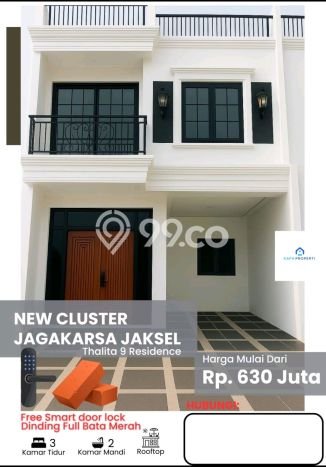 Hunian Cantik Modern Lb 75m2 di Jagakarsa, Jakarta Selatan Hunian Cantik Modern Lb 75m2 di Jagakarsa, Jakarta Selatan