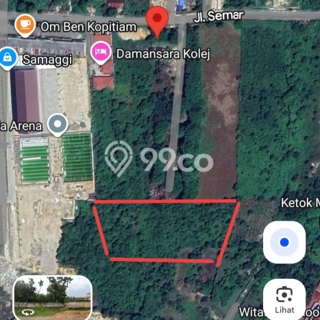 Tanah Dijual Lokasi Tampan, Pekanbaru Luas 8380m2 Legalitas Aman Tanah Dijual Lokasi Tampan, Pekanbaru Luas 8380m2 Legalitas Aman