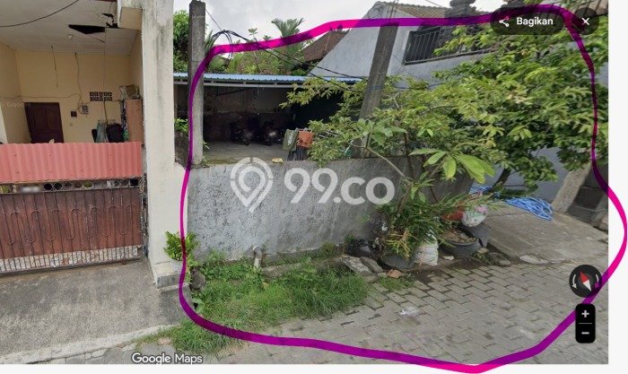 Tanah Dijual Area Strategis di Tibubeneng Badung 80m2 Tanah Dijual Area Strategis di Tibubeneng Badung 80m2