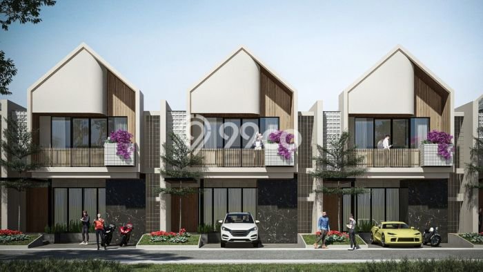 Rumah Modern 3 Kamar LT 75m2 di Renon Rumah Modern 3 Kamar LT 75m2 di Renon