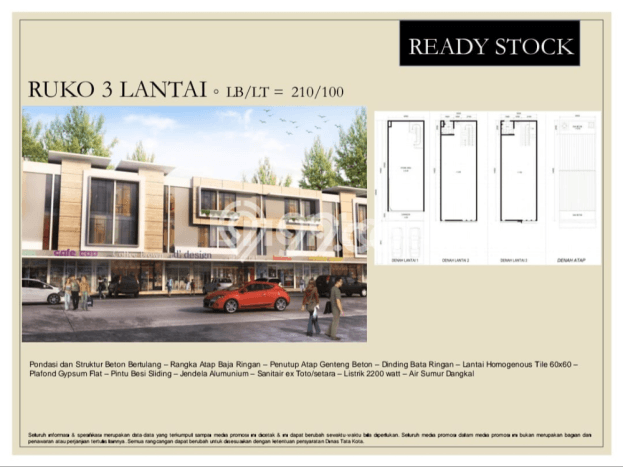 LOKASI PREMIUM! Ruko Kawasan , Luas 210m2m², Jalan Utama, Area Bisnis LOKASI PREMIUM! Ruko Kawasan , Luas 210m2m², Jalan Utama, Area Bisnis
