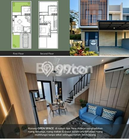 Jual Rumah Bagus Siap Huni LB 92m2 di Dau, Malang Jual Rumah Bagus Siap Huni LB 92m2 di Dau, Malang