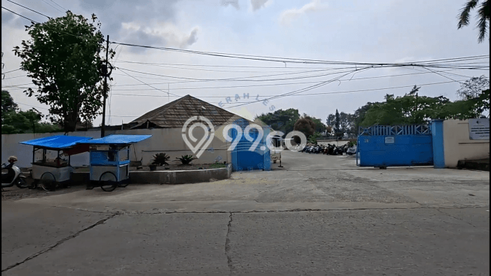 Disewakan Pabrik di Kawasan Ramai Gandasari Luas 7450m2 Disewakan Pabrik di Kawasan Ramai Gandasari Luas 7450m2