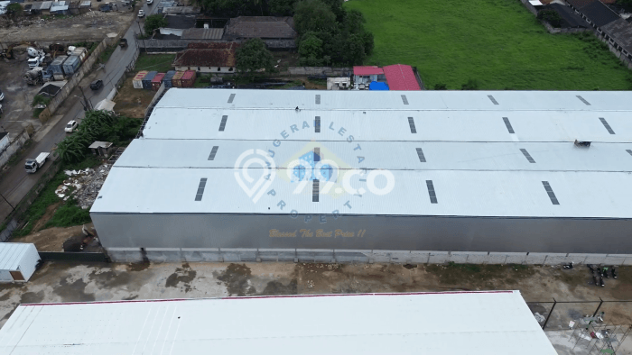 Gudang disewakan lokasi strategis Legok Tangerang 2040m2 Gudang disewakan lokasi strategis Legok Tangerang 2040m2