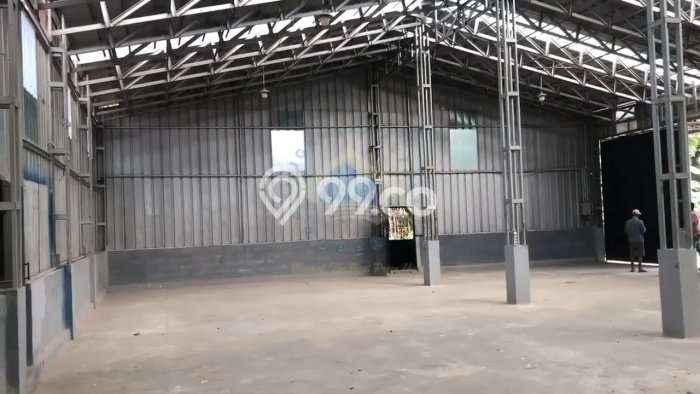 Disewakan Gudang di Kawasan Ramai Bojong Nangka Luas 500m2 Disewakan Gudang di Kawasan Ramai Bojong Nangka Luas 500m2