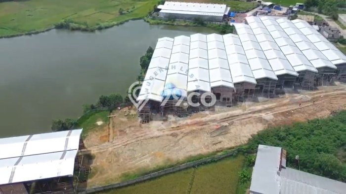 Gudang disewakan di Legok Tangerang dengan luas bangunan 680m2 Gudang disewakan di Legok Tangerang dengan luas bangunan 680m2