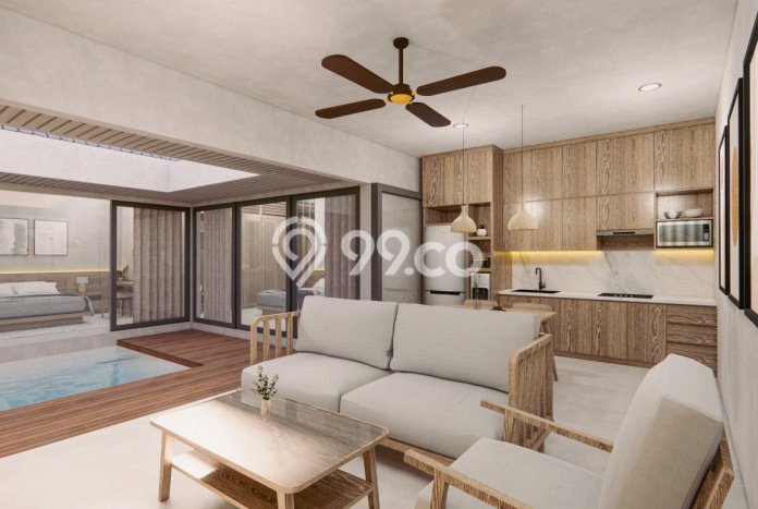 Hunian Mewah LB 126m2 Siap Huni Desain Elegan di Jimbaran, Badung Hunian Mewah LB 126m2 Siap Huni Desain Elegan di Jimbaran, Badung