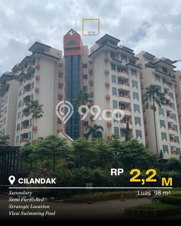 Untuk Dijual Apartemen Nyaman di Cilandak Jakarta Selatan 2 Kamar Tidur Untuk Dijual Apartemen Nyaman di Cilandak Jakarta Selatan 2 Kamar Tidur