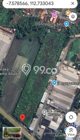 Tanah Dijual Lokasi Beji, Pasuruan dengan Luas Tanah 15927m2 dan Status SHM Tanah Dijual Lokasi Beji, Pasuruan dengan Luas Tanah 15927m2 dan Status SHM