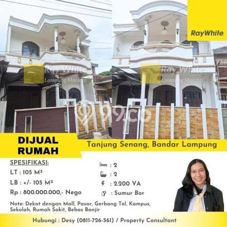 Jual Rumah Strategis Bagus Punya 2 KT di Tanjung Senang Bandar Lampung - Jual Rumah Strategis Bagus Punya 2 KT di Tanjung Senang Bandar Lampung -