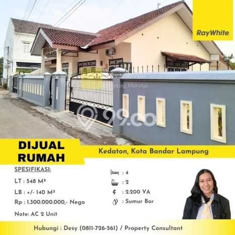 Rumah Modern Minimalis 4 Kamar Bisa Langsung Pindah di Kedaton Rumah Modern Minimalis 4 Kamar Bisa Langsung Pindah di Kedaton