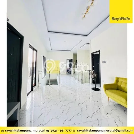 Rumah Strategis Modern Lb 261m2 di Rajabasa, Bandar Lampung Rumah Strategis Modern Lb 261m2 di Rajabasa, Bandar Lampung