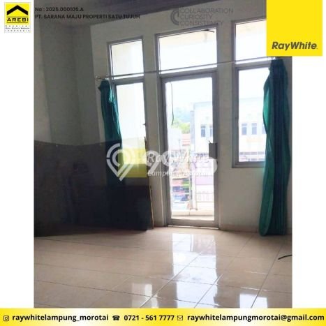 Ruko disewakan lokasi strategis Teluk Betung Utara Bandar Lampung 144m2 Ruko disewakan lokasi strategis Teluk Betung Utara Bandar Lampung 144m2
