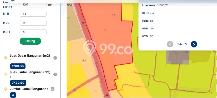 Tanah di Cilandak, Jakarta Selatan Luas 3097m2 Dijual Segera Tanah di Cilandak, Jakarta Selatan Luas 3097m2 Dijual Segera