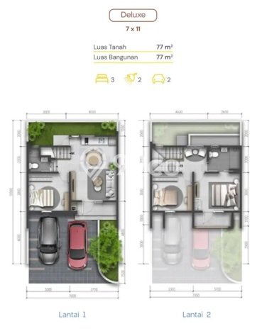 Dijual Hunian Rumah Terawat 3 Kamar di Summarecon Crown Gading, Bekasi Dijual Hunian Rumah Terawat 3 Kamar di Summarecon Crown Gading, Bekasi