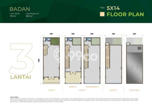 Untuk Dijual! Ruko di Summarecon Crown Gading Bekasi LT 70m2 / LB 124m2 Kawasan Bisnis Untuk Dijual! Ruko di Summarecon Crown Gading Bekasi LT 70m2 / LB 124m2 Kawasan Bisnis