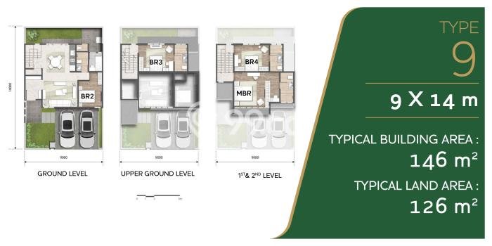 Ready to Use! Luxury House LT 126m2 Desain Modern di Jakarta Garden City Ready to Use! Luxury House LT 126m2 Desain Modern di Jakarta Garden City