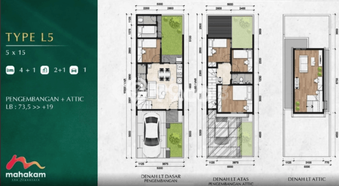 Rumah Modern 4 KT di Jakarta Garden City Jakarta Timur Unfurnished Rumah Modern 4 KT di Jakarta Garden City Jakarta Timur Unfurnished