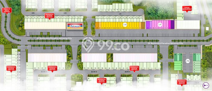 Dijual! Komersial di Gading Serpong Tangerang LT 90m2 / LB 176m2 Kawasan Bisnis Dijual! Komersial di Gading Serpong Tangerang LT 90m2 / LB 176m2 Kawasan Bisnis