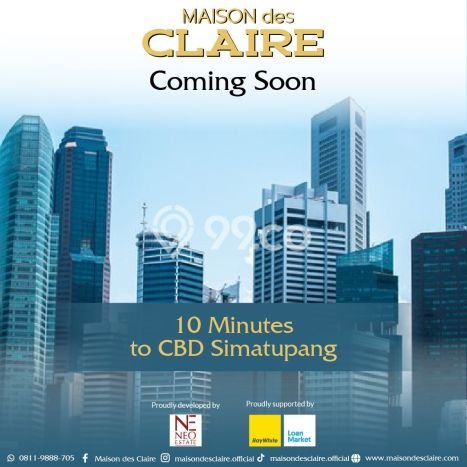 Rumah Strategis Modern Lb 95m2 di Ciputat, Tangerang Selatan Rumah Strategis Modern Lb 95m2 di Ciputat, Tangerang Selatan