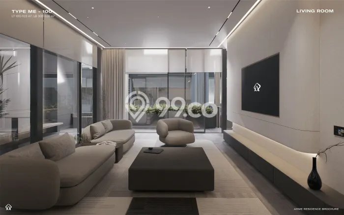 Jual Rumah Mewah Elegan Dengan View Eksklusif di Cirendeu, Jakarta Selatan Jual Rumah Mewah Elegan Dengan View Eksklusif di Cirendeu, Jakarta Selatan
