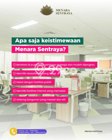 Kantor Disewakan di Kawasan Ramai Kebayoran Baru, Jakarta Selatan Kantor Disewakan di Kawasan Ramai Kebayoran Baru, Jakarta Selatan