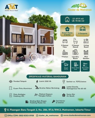 Jual Rumah Strategis Bagus Punya 3 KT di Jatinegara Jakarta Timur SHM Jual Rumah Strategis Bagus Punya 3 KT di Jatinegara Jakarta Timur SHM