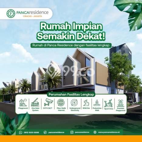 Rumah Modern Minimalis 2 Kamar Siap Huni di Ciracas Rumah Modern Minimalis 2 Kamar Siap Huni di Ciracas