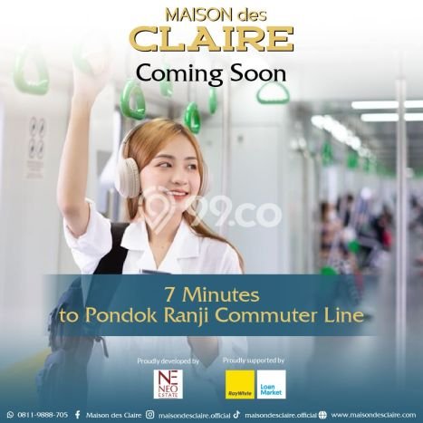 Rumah Strategis Modern Lb 95m2 di Ciputat, Tangerang Selatan Rumah Strategis Modern Lb 95m2 di Ciputat, Tangerang Selatan