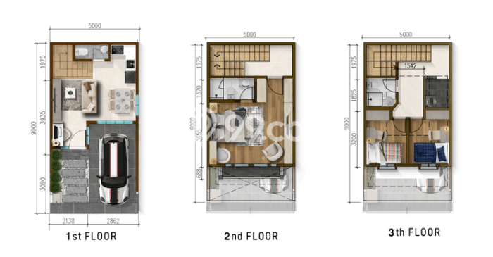 Rumah Strategis Modern Lb 95m2 di Ciputat, Tangerang Selatan Rumah Strategis Modern Lb 95m2 di Ciputat, Tangerang Selatan