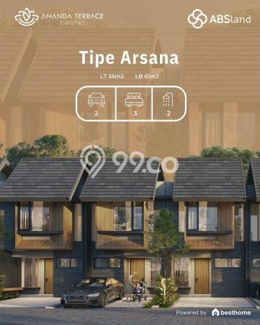 Hunian Cantik Minimalis Lb 83m2 di Ciputat, Tangerang Selatan Hunian Cantik Minimalis Lb 83m2 di Ciputat, Tangerang Selatan