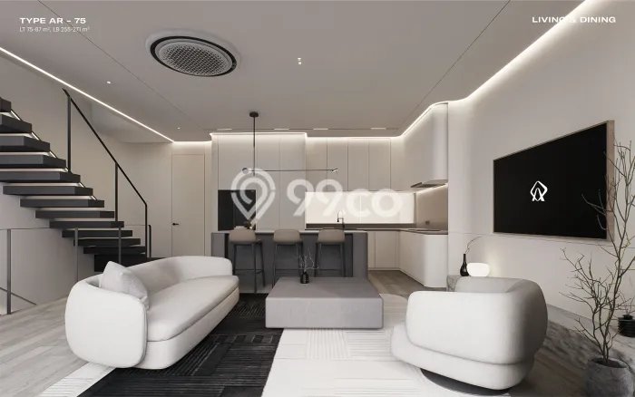 Jual Rumah Mewah Elegan Dengan View Eksklusif di Cirendeu, Jakarta Selatan Jual Rumah Mewah Elegan Dengan View Eksklusif di Cirendeu, Jakarta Selatan