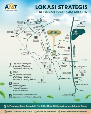 Jual Rumah Strategis Bagus Punya 3 KT di Jatinegara Jakarta Timur SHM Jual Rumah Strategis Bagus Punya 3 KT di Jatinegara Jakarta Timur SHM