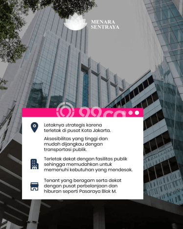 Kantor Disewakan di Kawasan Ramai Kebayoran Baru, Jakarta Selatan Kantor Disewakan di Kawasan Ramai Kebayoran Baru, Jakarta Selatan