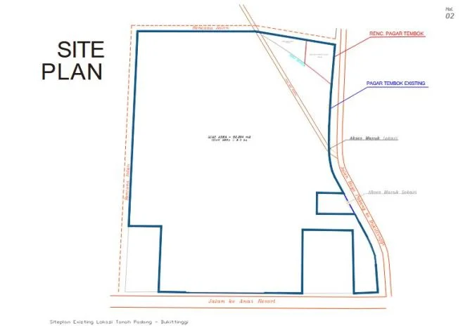 Dijual Tanah 92000m2 di Bukittinggi, Bukittinggi Dijual Tanah 92000m2 di Bukittinggi, Bukittinggi