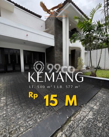 Rumah Elit LB 577m2 Siap Pakai Desain Elegan di Kemang, Jakarta Selatan Rumah Elit LB 577m2 Siap Pakai Desain Elegan di Kemang, Jakarta Selatan