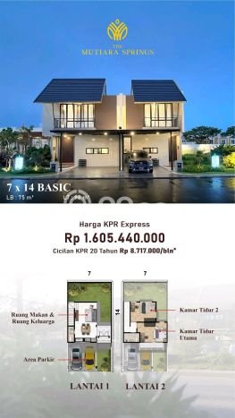 Rumah LT 98m2m² / LB 75m2m² Area Premium di , Makassar Rumah LT 98m2m² / LB 75m2m² Area Premium di , Makassar